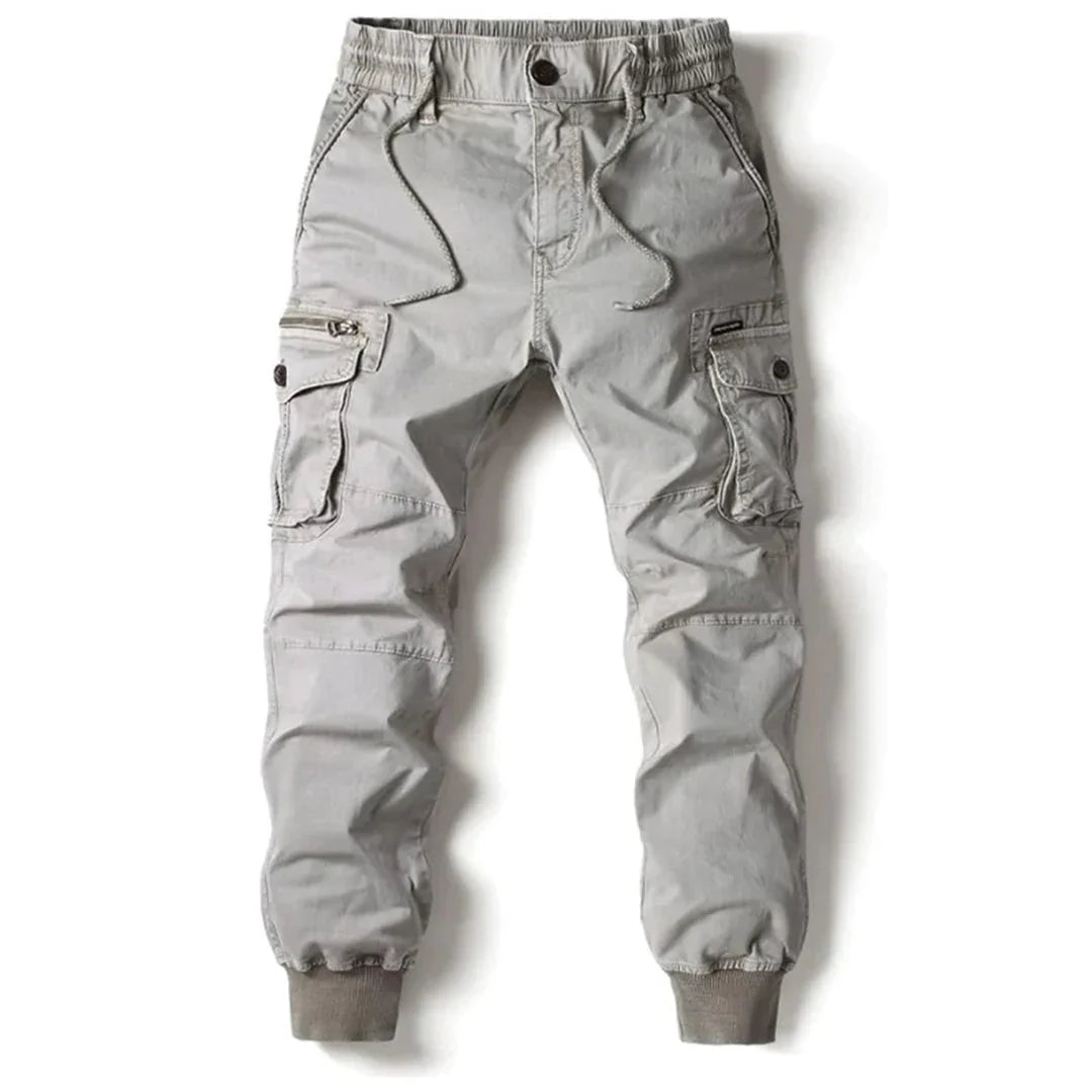 Levoire | Pantalons Cargo Pour Hommes Gris clair