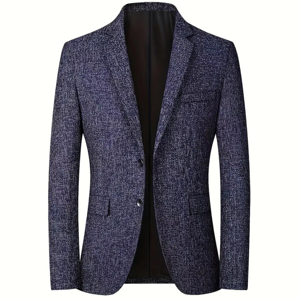 Levoire | Veste de costume ajustée pour homme Bleu