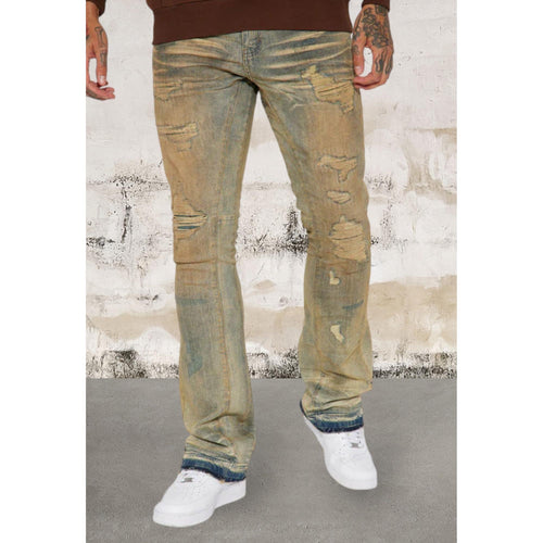 Levoire | Jeans Skinny Flare Ajustés Pour Hommes