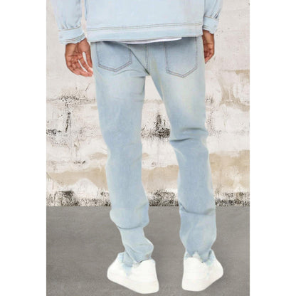 Levoire | Taille Plus Jeans Effilochés À Bruts