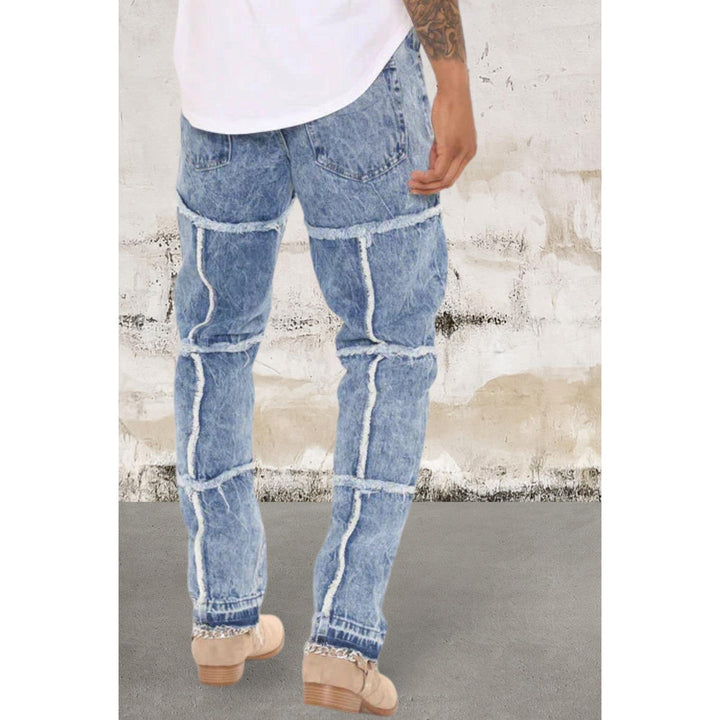 Levoire | Hommes Jean Baggy Droit En Denim