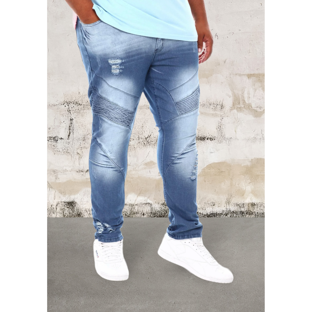 Levoire | Taille Plus Jeans Effilochés À Bruts