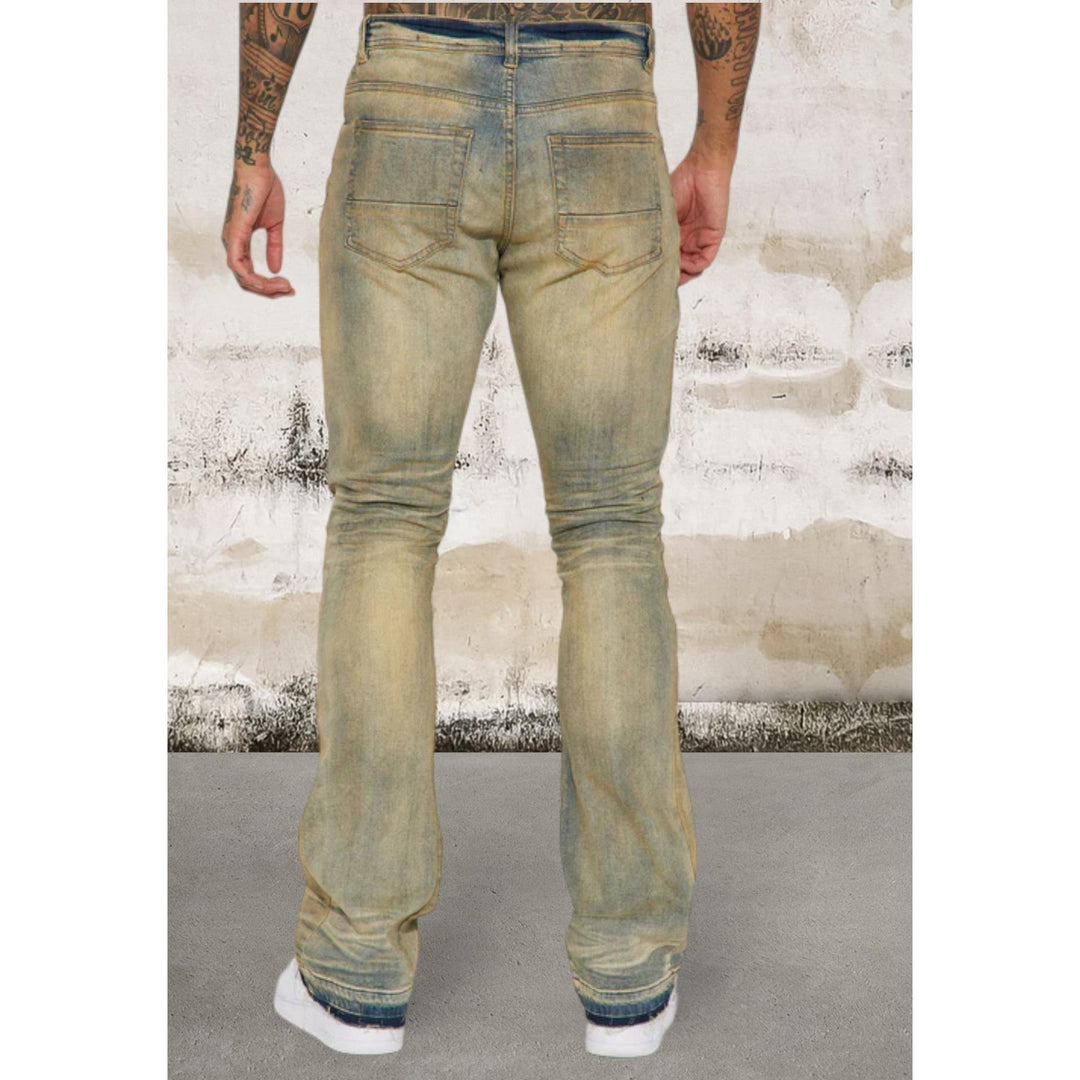 Levoire | Jeans Skinny Flare Ajustés Pour Hommes