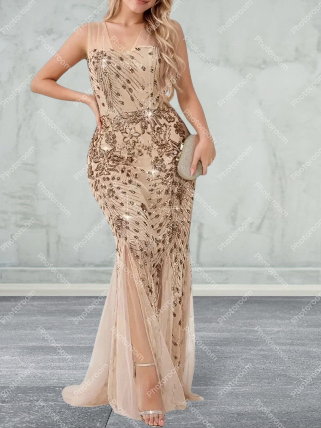 Levoire | Grande Taille Robe De Soirée Sans Manches Bodycon