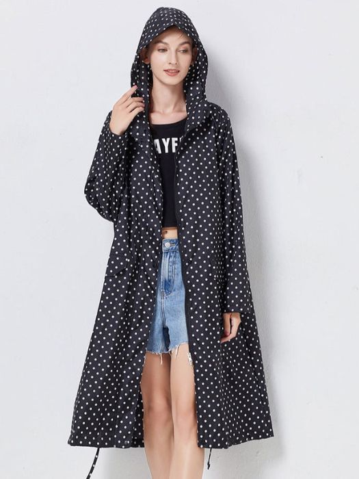 Levoire | Veste Coupe-Vent Et Veste De Pluie Pour Le Temps Changeant Noir