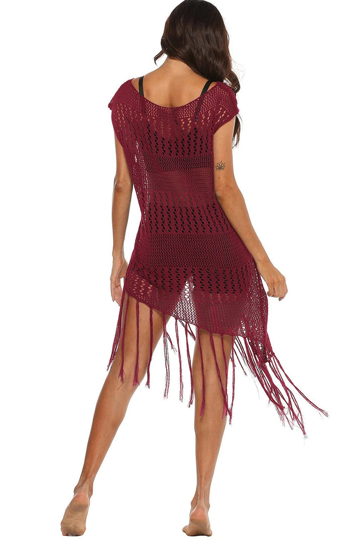 Levoire | Robe à franges en crochet
