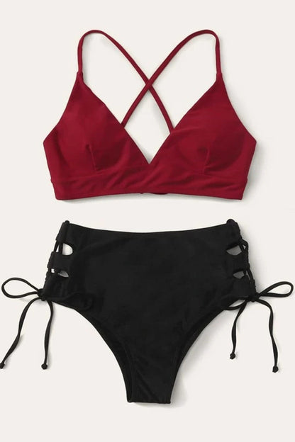 Levoire | up Détail Bindeseiten Bikini Maillot de bain