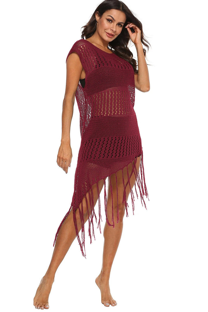 Levoire | Robe à franges en crochet