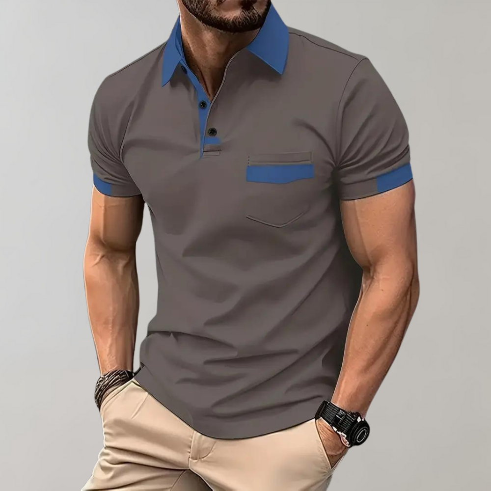 Levoire | Chemise Pour Hommes Gris foncé