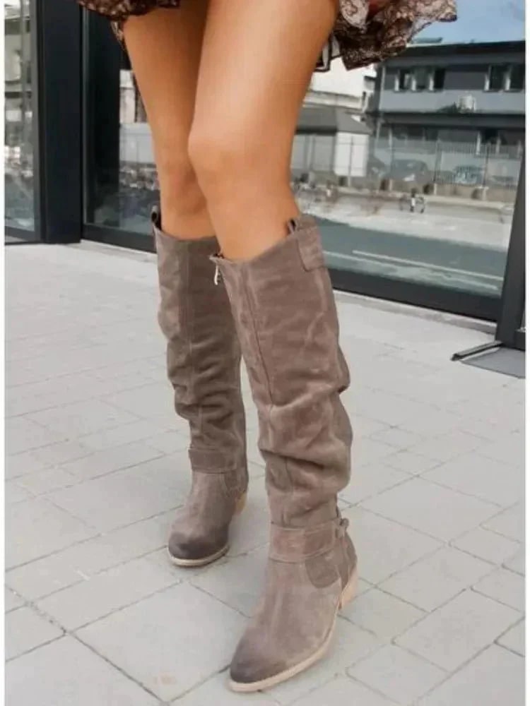 Levoire | Bottes Élégantes Et Confortables Pour Femmes Gris