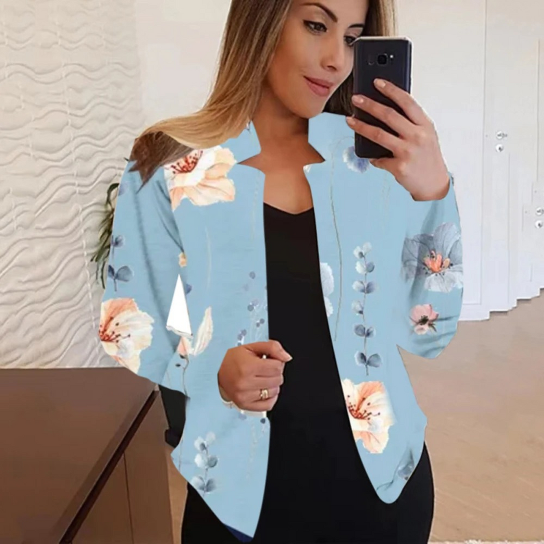 Levoire | Respect Encre Et Peinture Lavable Veste Femme Bleu