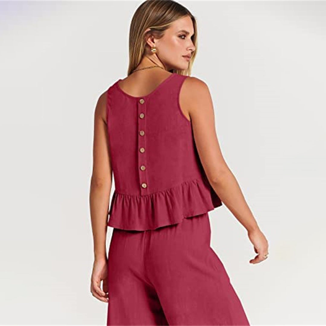 Levoire | Ensemble Deux Pièces Accessoire Sans Manches Pour L'Été