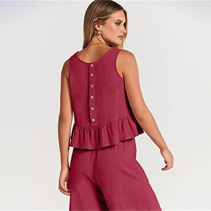 Levoire | Ensemble Deux Pièces Accessoire Sans Manches Pour L'Été