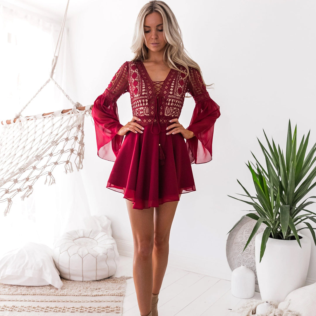 Levoire | Robe D'Été Au Style Exigeant Rot