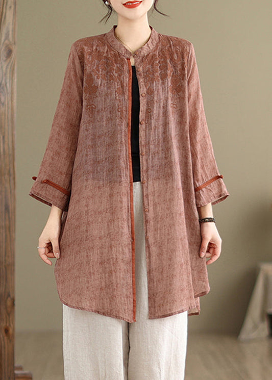 Levoire | Hauts à imprimé col