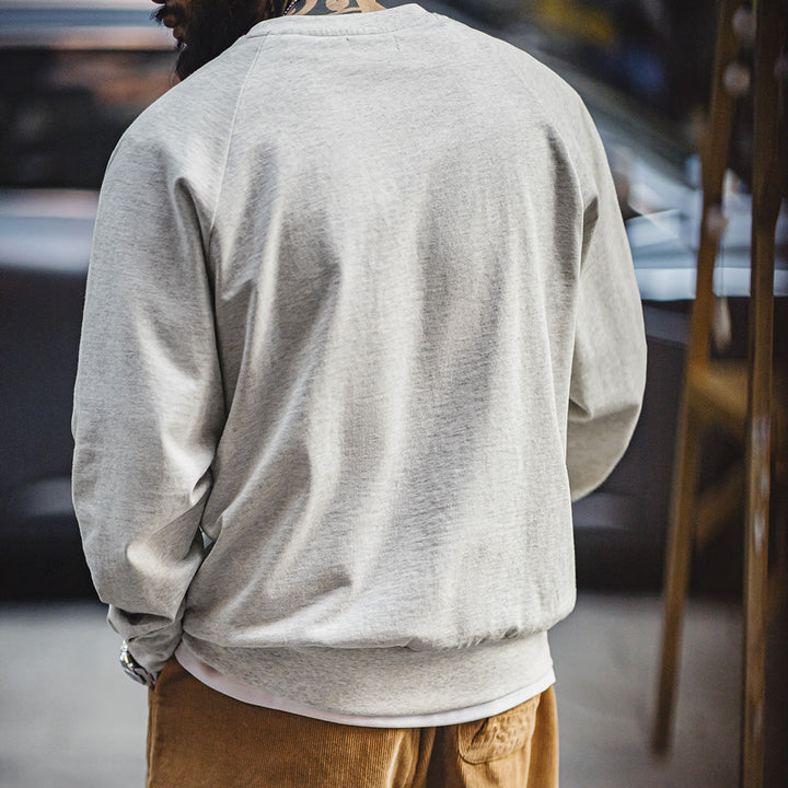 Levoire | Sweatshirt Baseball Weinlese Avec Impression Rétro