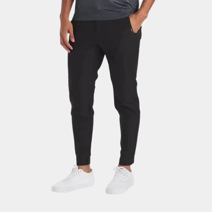 Levoire | Slim Fit Cross Pantalon Pour Hommes Noir