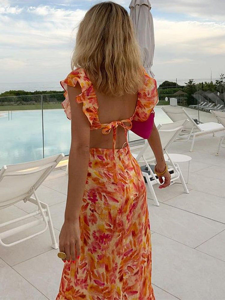 Levoire | Robe D'été Colorée Pour Femme - Maxi