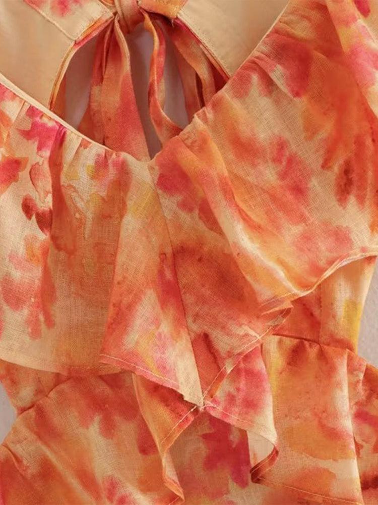 Levoire | Robe D'été Colorée Pour Femme - Maxi