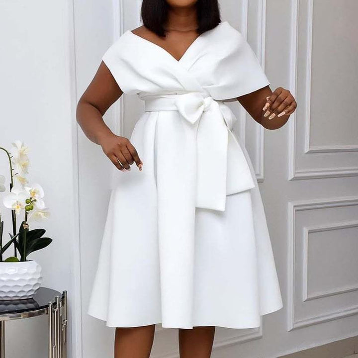 Levoire | haut bustier court avec de grandes bretelles festives Blanc