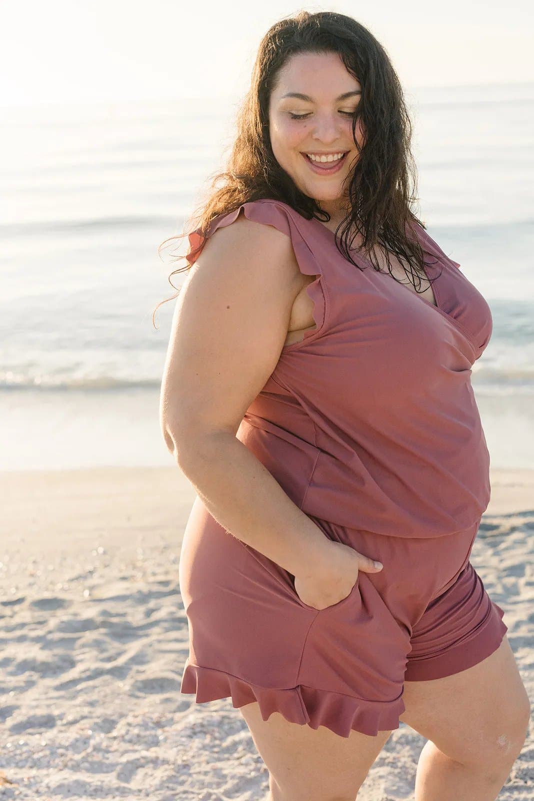 Levoire | Maillot Pantalon Robe Rosa