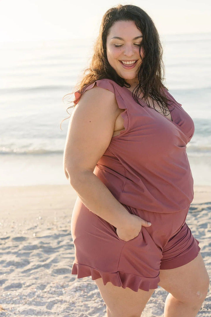 Levoire | Maillot Pantalon Robe Rosa