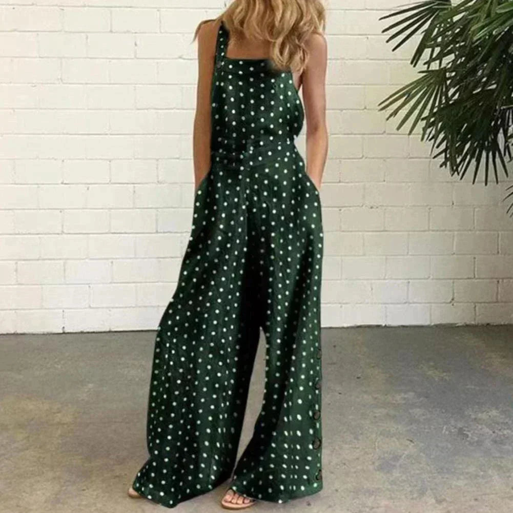 Levoire | Dots Imprimé Combinaisons Vert