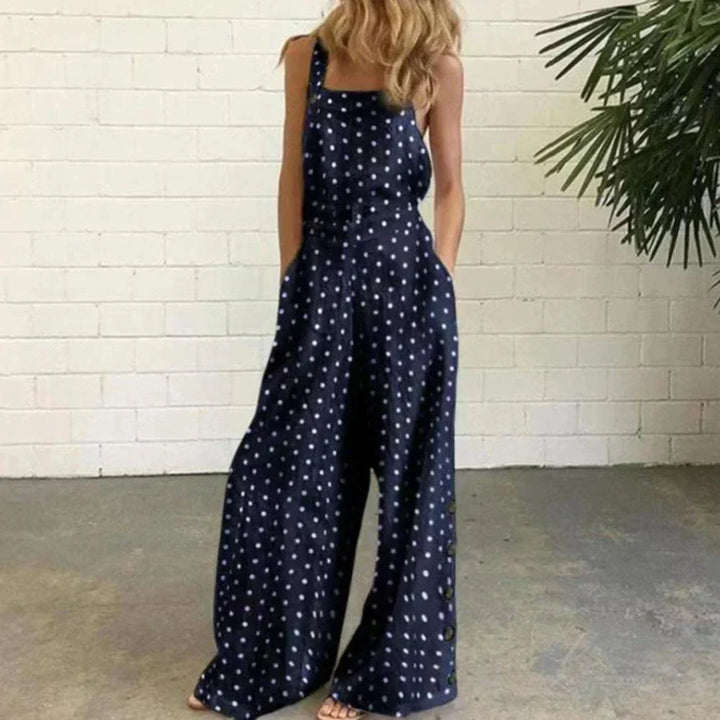 Levoire | Dots Imprimé Combinaisons Bleu