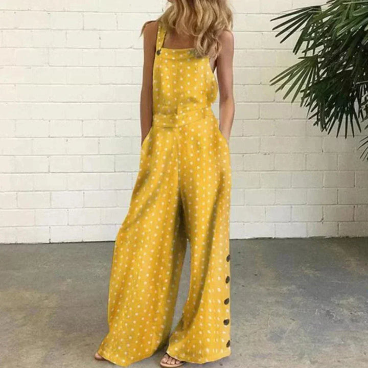 Levoire | Dots Imprimé Combinaisons Jaune