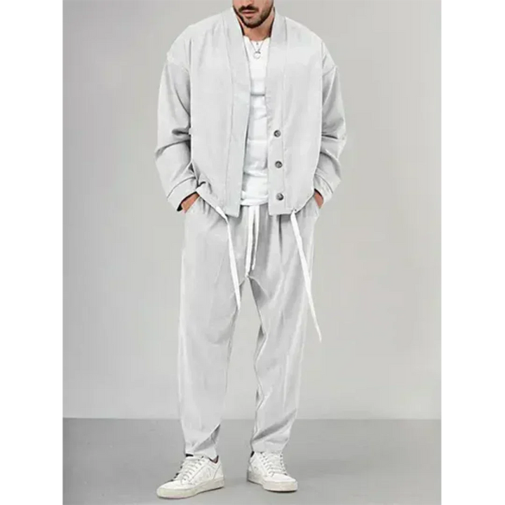 Levoire | Pantalon Cuir Tendance Femme Blanc