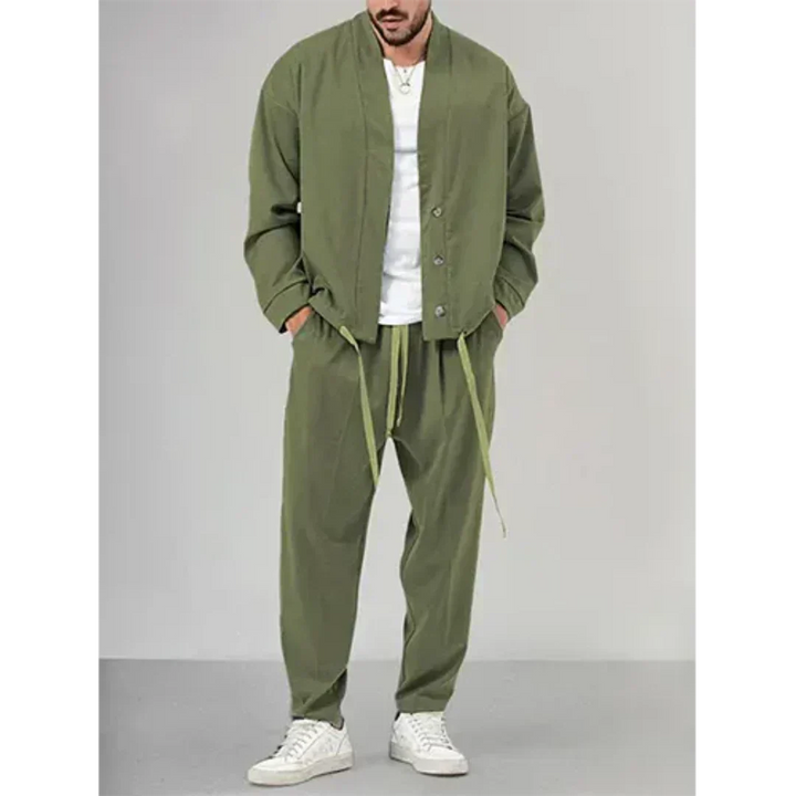 Levoire | Pantalon Cuir Tendance Femme Vert