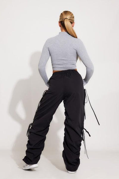 Levoire | Pantalons Cargo À Taille Cintrée Avec Plusieurs Poches Et Cordon À La Taille