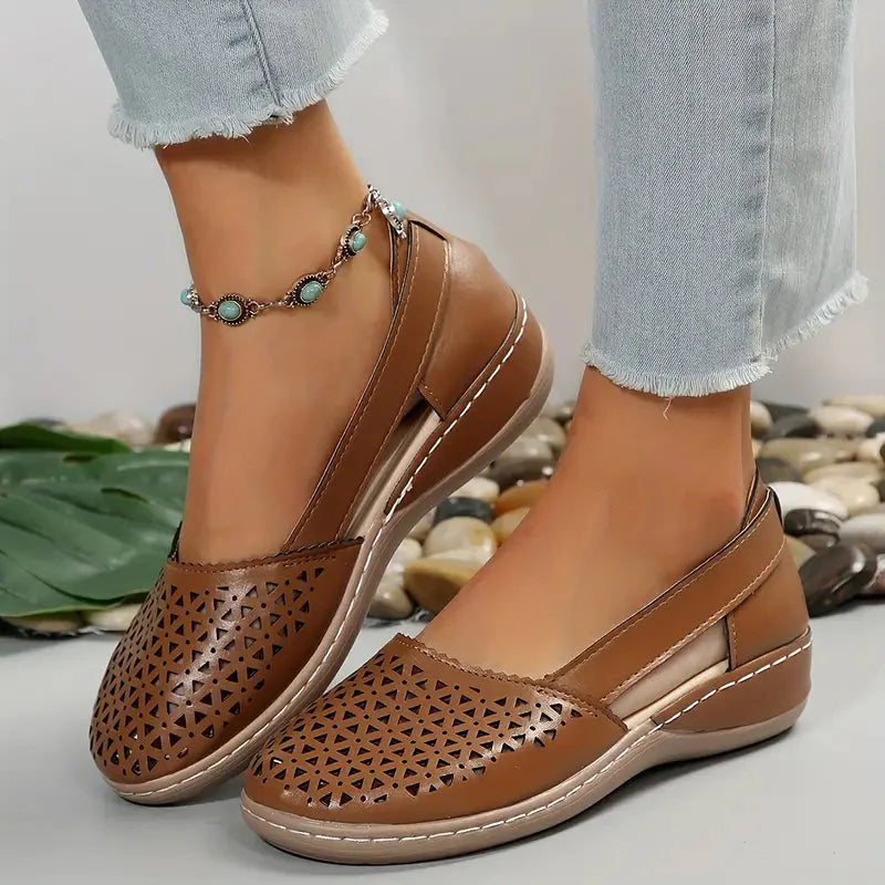Levoire | Chaussures Orthopédiques Chaussures Respirantes Pour Femmes Marron