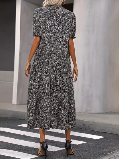 Levoire | Robe, Manches Bouffantes, Raffiné, Robe Midi, Robe D'Été