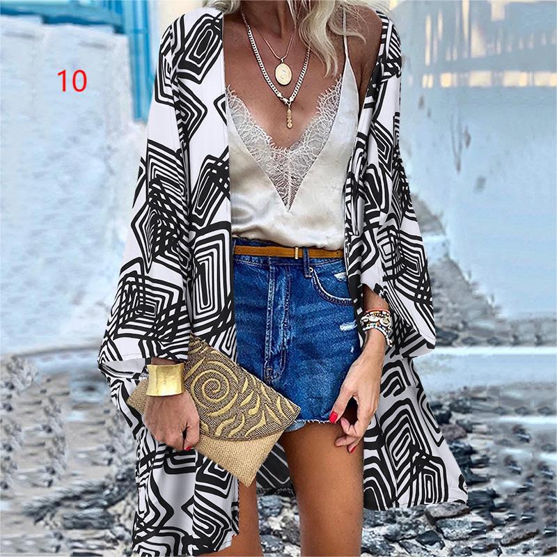 Levoire | Blouse Florale Décontractée Lâche Plage