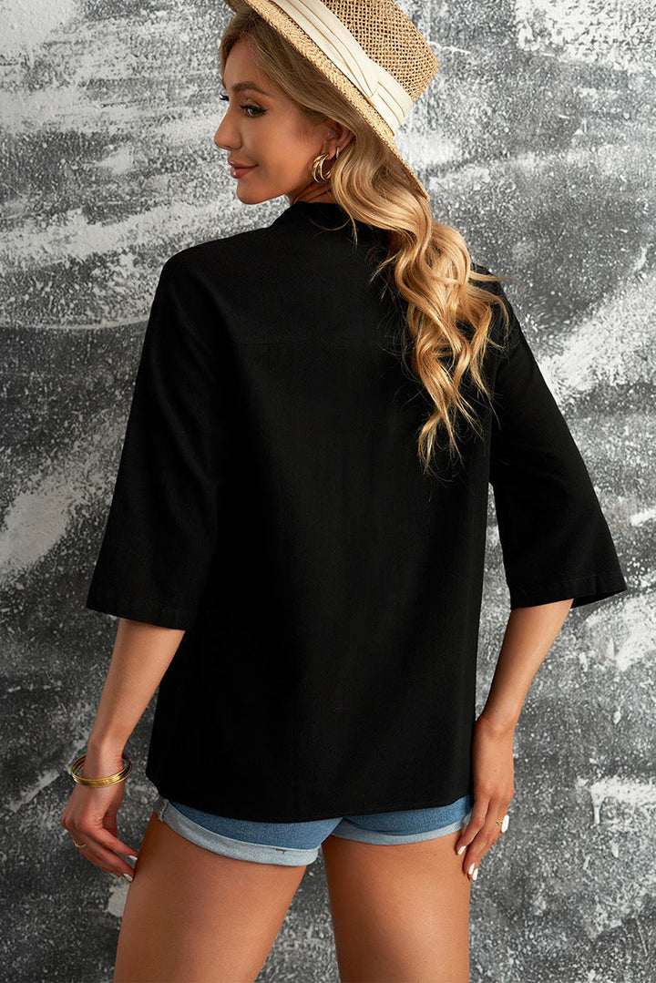 Levoire | Surdimensionné, Respirant Chemise Boutonnée Pour Femmes