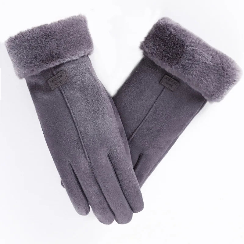 Levoire | Gants D'Hiver Pour Femmes Avec Écran Tactile Gris