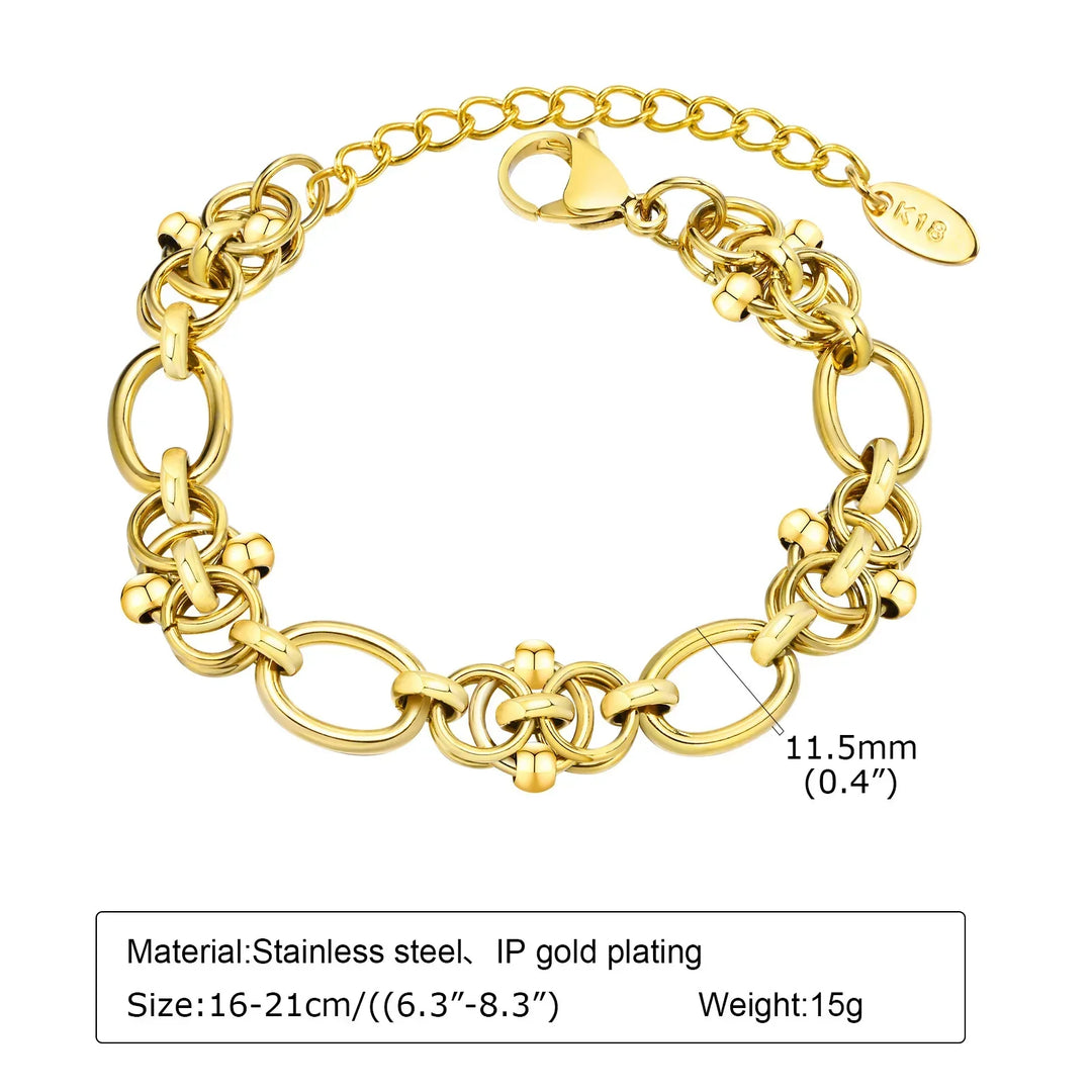 Levoire | Bracelet Plaqué Or BR-1553G
