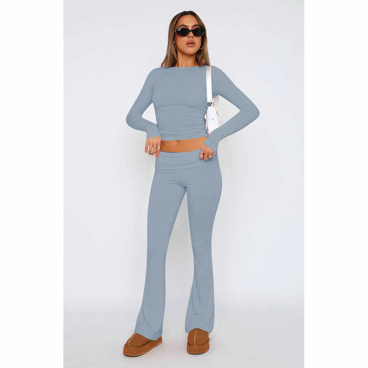 Levoire | Ensemble Femme 2 Pièces, Uni, Tendance, Survêtement Confortable