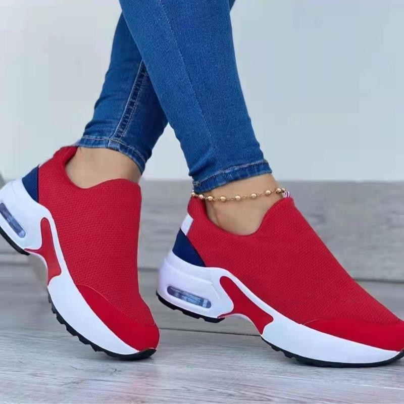 Levoire | Chaussures Pour Femmes À La Mode Avec Semelle Ergonomique Pour Le Confort Rot