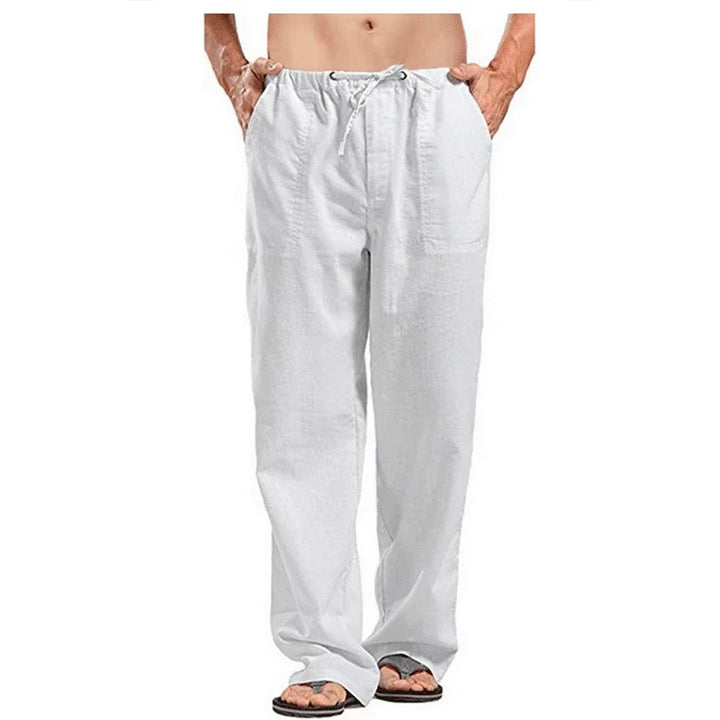 Levoire | Pantalons Pour Hommes Décontractés, Respirants Et Extensibles Blanc