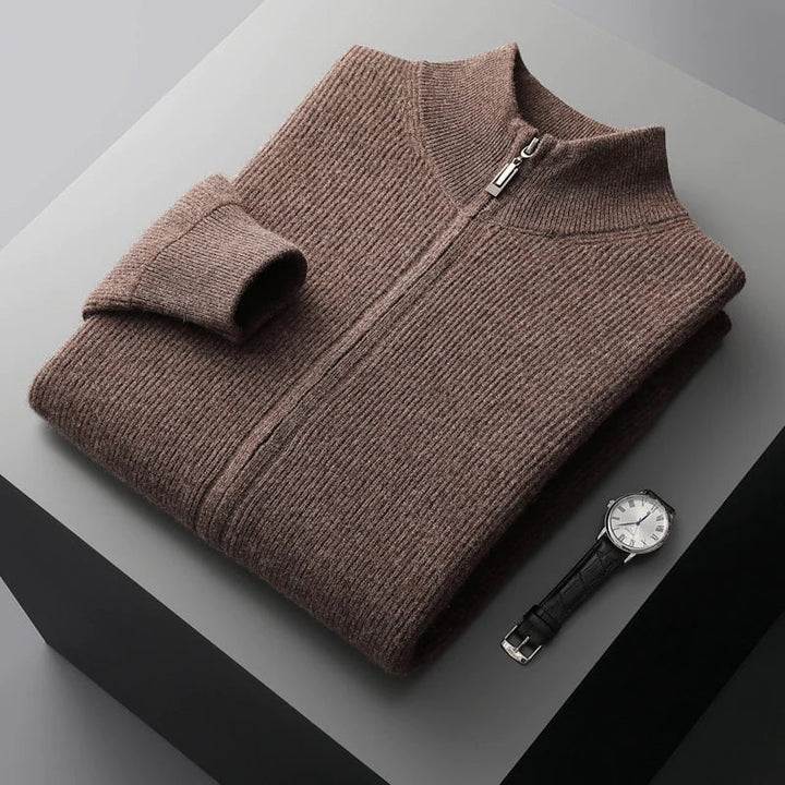 Levoire | Veste Pour Homme Confortable Avec Sensation De Cachemire Braun