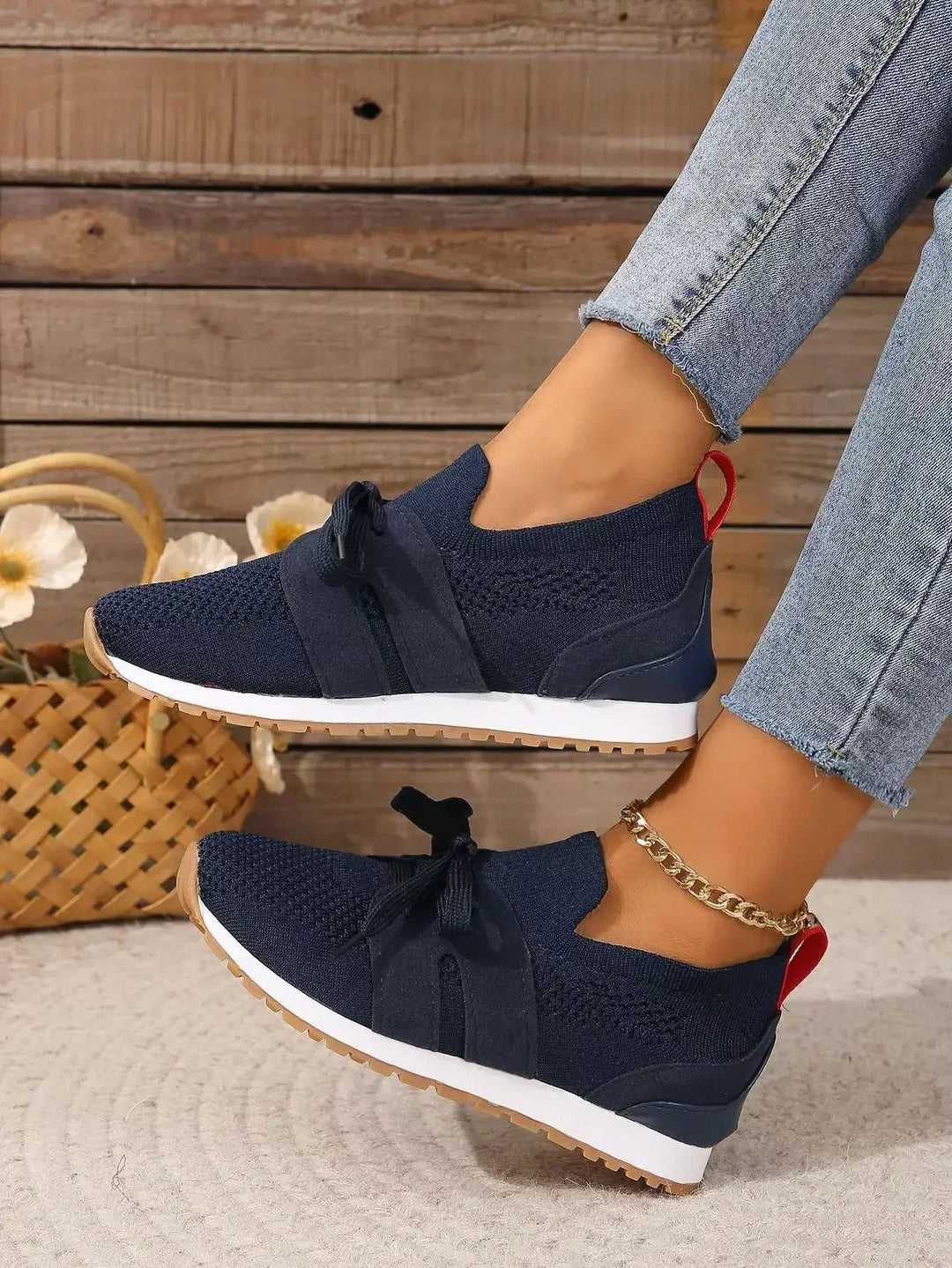 Levoire | Baskets De Loisirs Confortables Bleu foncé