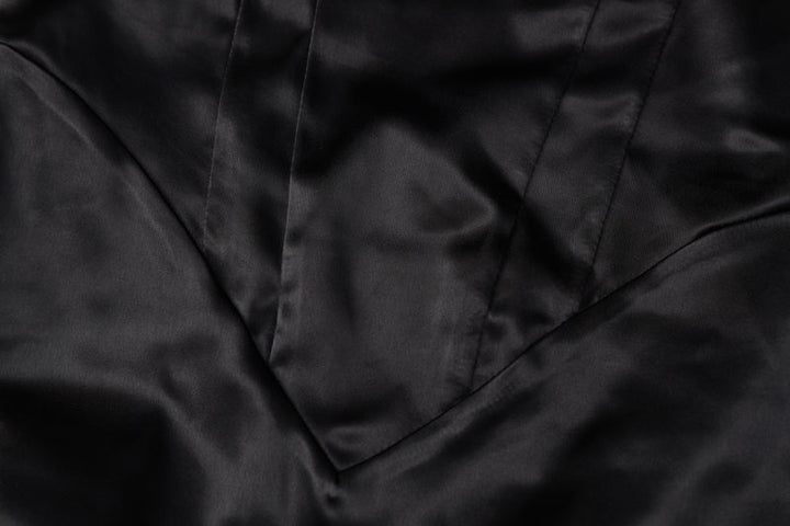 Levoire | Satin Dos Nu Ouverture Robe Maxi