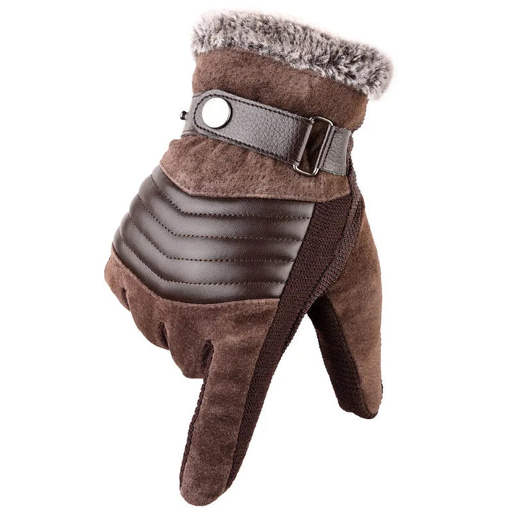 Levoire | Gants En Polaire Chaude Doublés Avec Boucle Réglable Braue Une taille