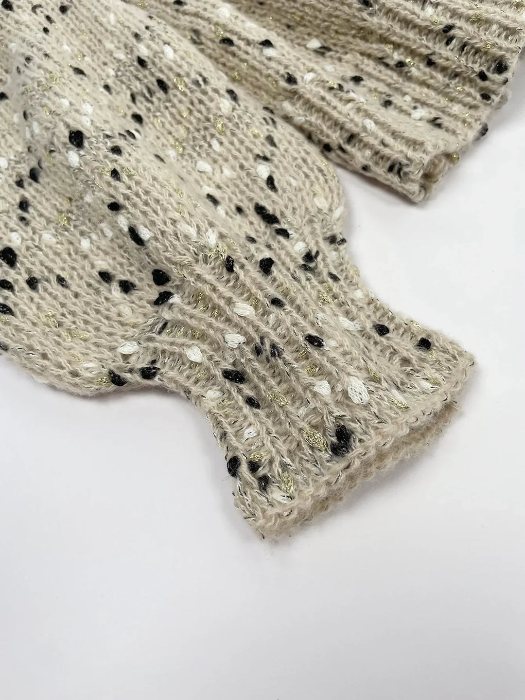 Levoire | Pull Confort Ouvert En Tricot Avec Col Rond