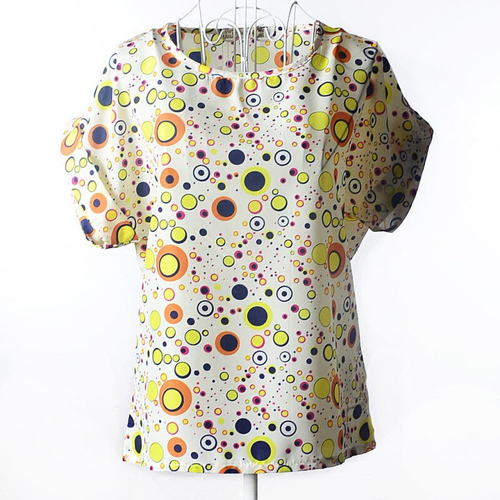 Levoire | Klara T-Shirt En Coton Pour Femmes - Un T-Shirt D'Été Et Joyeux Jaune