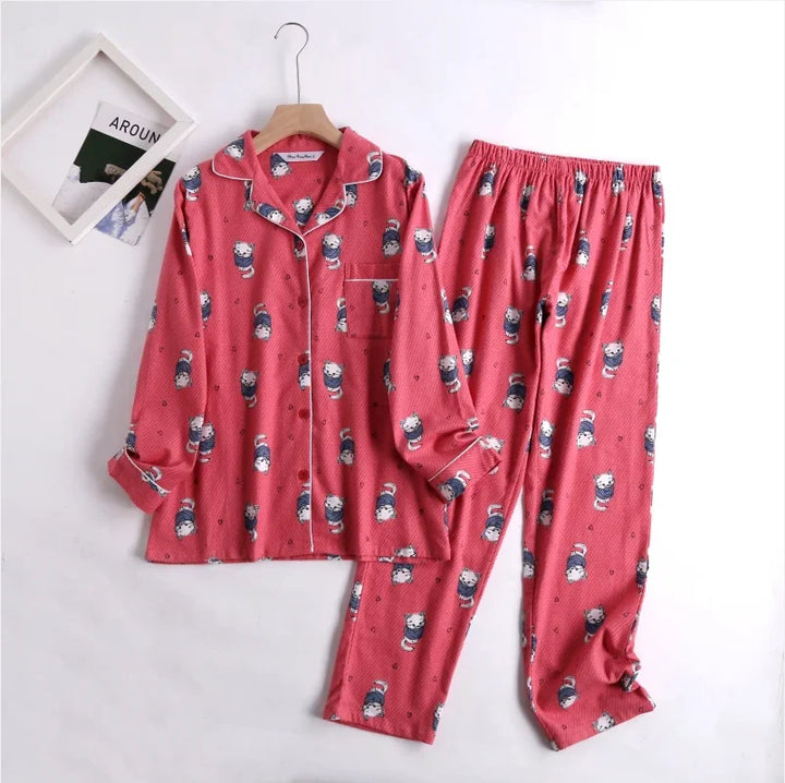 Levoire | Deux Pièces Pyjama En Coton 15