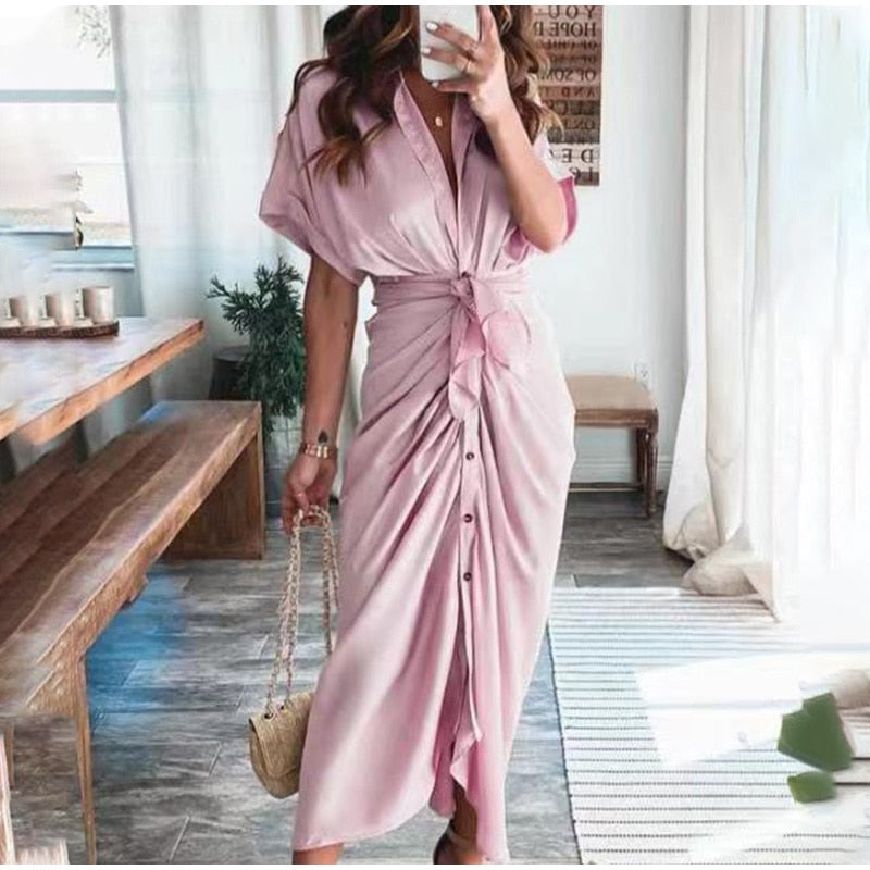 Levoire | Robe chic et élégante Rose
