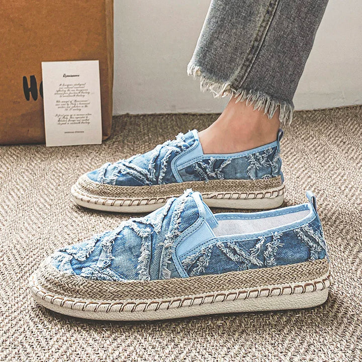 Levoire | Espadrilles En Canevas Pour Hommes